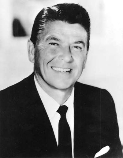 Ronald Reagan, former California governor