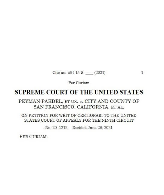 Payman Pakdel Supreme Court Document