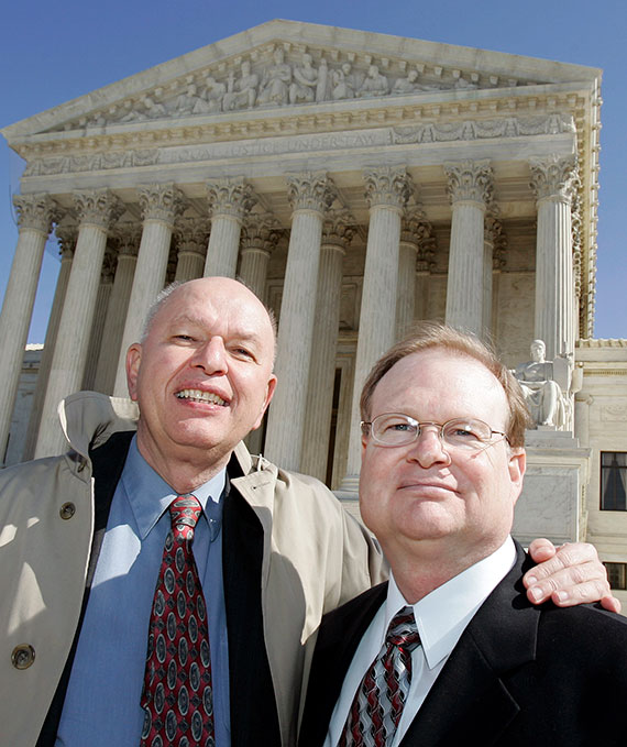 John Rapanos and PLF attorney M. Reed Hopper