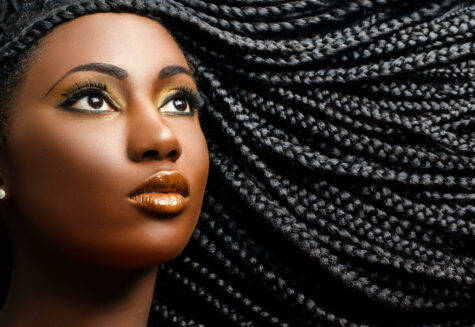 African-style hair braiding - thumbnail
