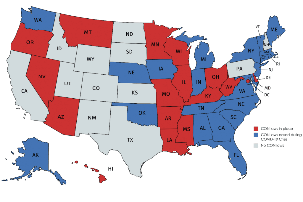 States are suspending Certificate of Need laws in the wake of COVID-19 ...