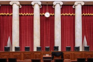 Supreme Court empty seat