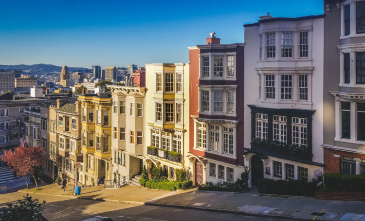 San Francisco house, architectural charm by the bay.