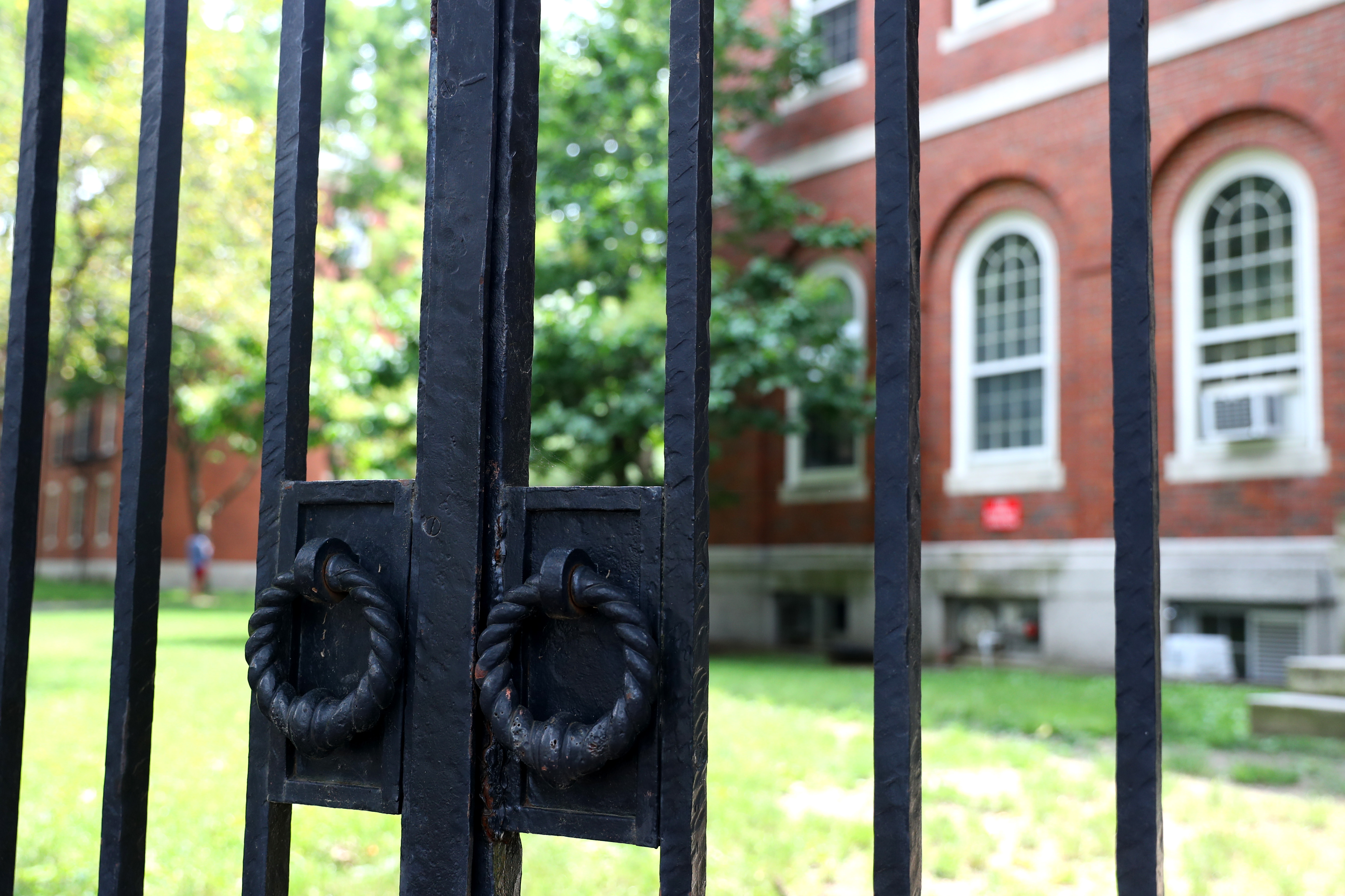 Harvard University gate