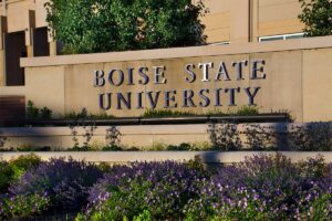 Boise State University Sign
