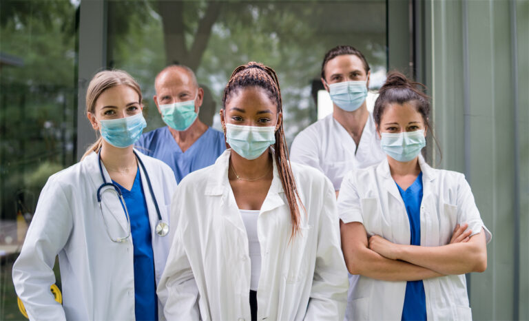 doctors wearing masks