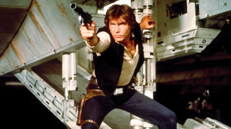 Han Solo aiming gun