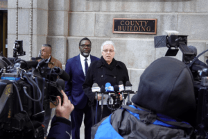 Cook county commissioner press conference