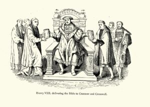 Drawing of Thomas Cromwell