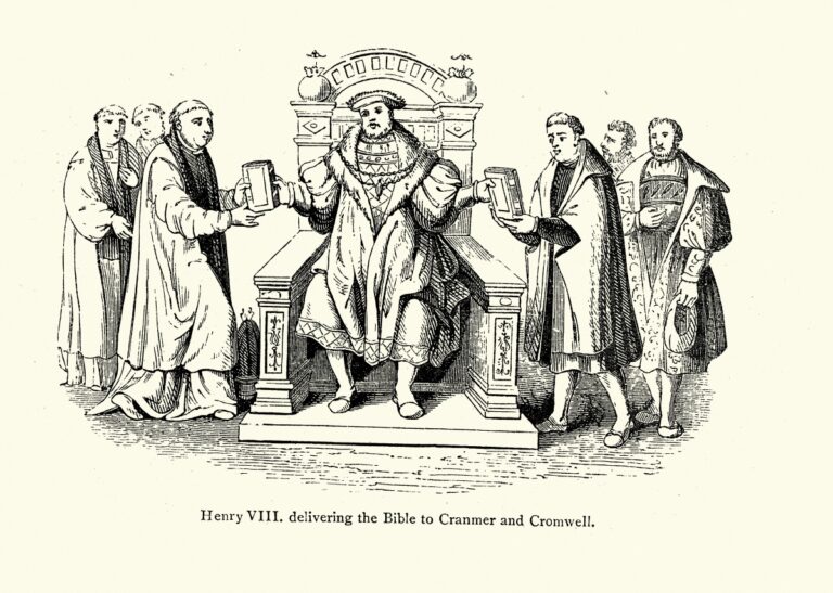 Drawing of Thomas Cromwell