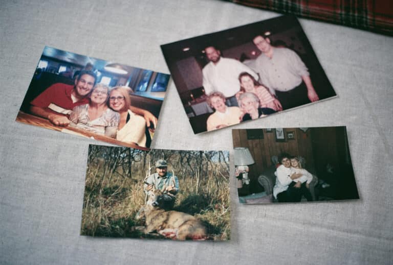 A collection of Pung family photographs.